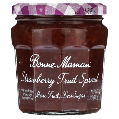 Bonne Maman, Strawberry Fruit Spread, 11.8 oz