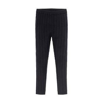 Shinestar Knit Stretch Flare Pant - Women's Pants in Black