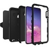 OtterBox DEFENDER SERIES Case & Holster for Galaxy S10E - Black - Manufacturer Refurbished - 3 of 4