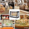 Commercial Food Warmer Display, Countertop Pastry Warmer, Pizza Warmer Cabinet with 3D Heating - 4 of 4