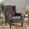 Lyngins Modern Luxury Tufted Recliner Chair with High Back & Adjustable Footrest,Accent Sofa Arm Chair for Living Room - 2 of 4