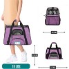 PetAmi Airline Approved Pet Carrier for Cat Dog, Soft Sided Travel Supplies Accessories, Ventilated Carrying Bag Kitten Puppy - 2 of 4
