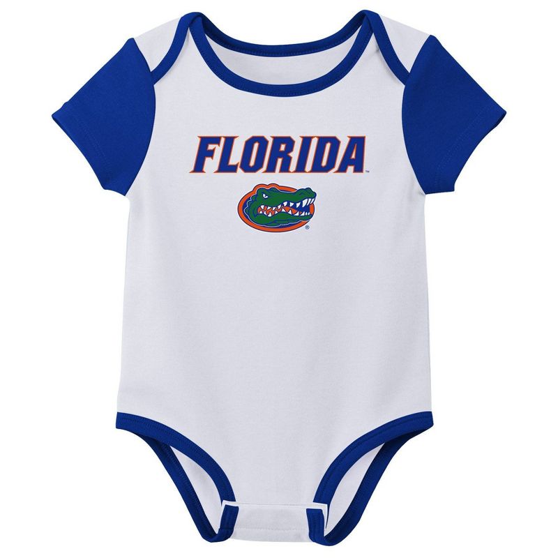 NCAA Florida Gators Infant 3pk Bodysuit, 2 of 5