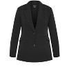 Women's Plus Size Yazmin Jacket - black | CITY CHIC - 4 of 4