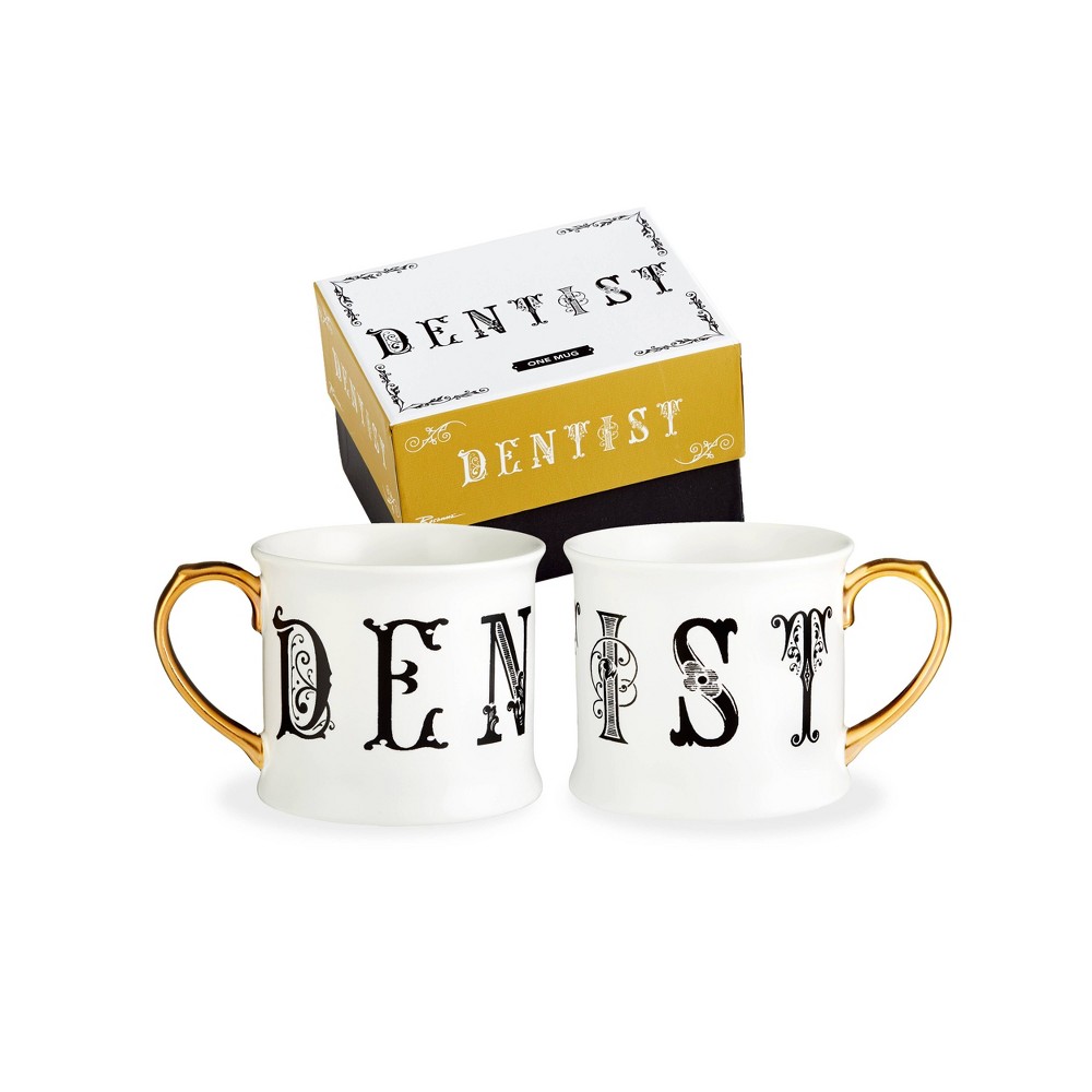 Photos - Glass Rosanna 12oz Porcelain Lithographie Dentist Mug  
