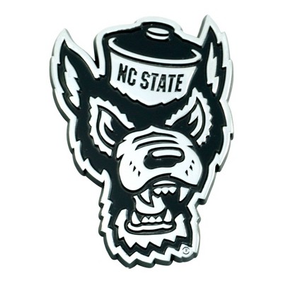 NCAA NC State Wolfpack University 3D Chrome Metal Emblem