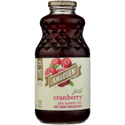 Knudsen Just Cranberry Juice - 6 pack, 32 fo