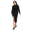 L I V D Women's Estelle Ruched Bodycon Midi Dress - 2 of 3