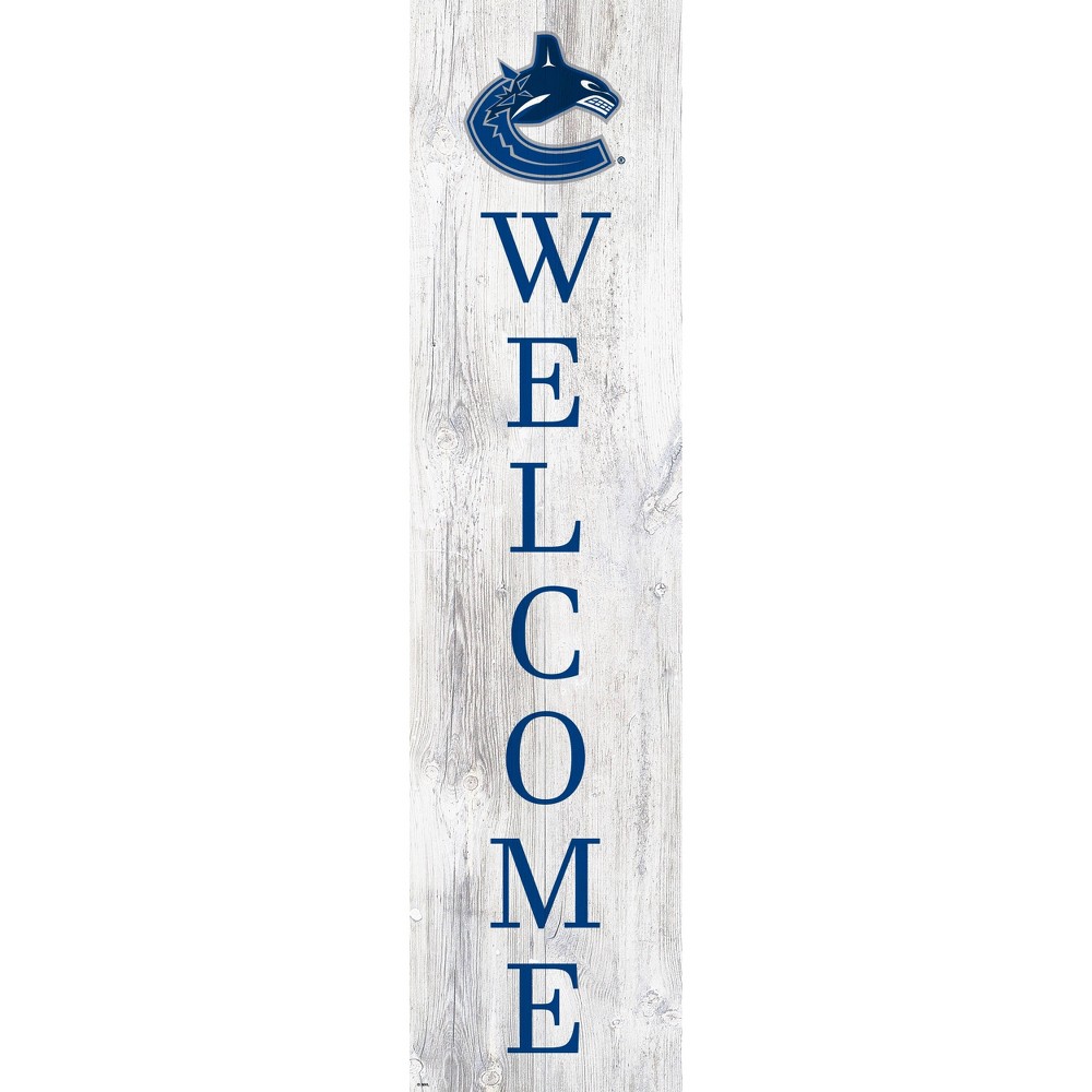 Photos - Wallpaper NHL Vancouver Canucks 48" Welcome Leaner