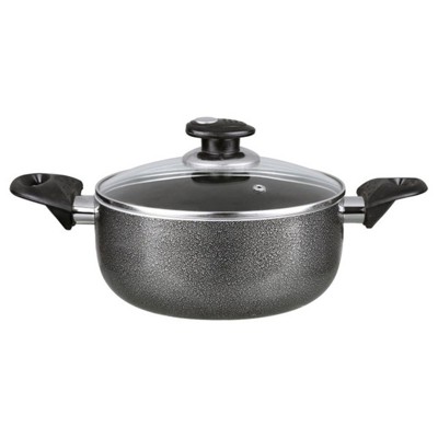 Brentwood Dutch Oven Aluminum Non-Stick 6 Qt-Gray