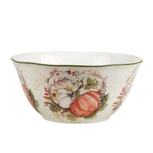 Deep serving outlet bowl