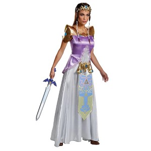 Disguise Legend of Zelda Princess Zelda Deluxe Costume Adult - 1 of 4
