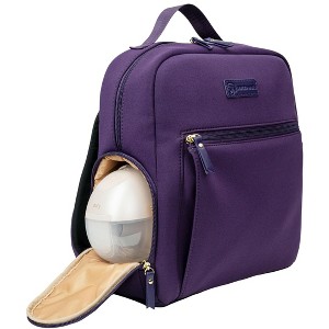Sarah Wells Fifi Mini Breast Pump Bag – 13" Neoprene Backpack for Wearable Pumps – Insulated, Lightweight, Washable - 1 of 4