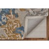 Everley Modern Abstract Gray/Blue/Gold Area Rug - 4 of 4