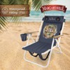Margaritaville Outdoor Folding Chair with Wireless Speakers - Blue - 4 of 4