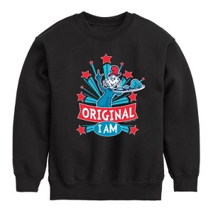 Boys' - Dr. Seuss - Original I am Green Eggs and Ham Graphic Long Sleeve Fleece Sweatshirt - 1 of 4