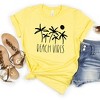 Simply Sage Market Women's Beach Vibes Trees Short Sleeve Graphic Tee - 3 of 3