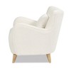 Lune 30" Curved Arm Accent Chair with Lumbar Pillow - 4 of 4