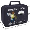 Rick And Morty Every Rick Needs A Morty Insulated Soft Sided Lunch Box - 2 of 4