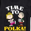 Men's - Peanuts - Sally and Linus Oktoberfest Time To Polka Short Sleeve Graphic T-Shirt - 2 of 4