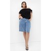 Women's Plus Size Elisa Top - black | CITY CHIC - 3 of 4