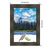 Amanti Art Rail Rustic Char Picture Frame - 4 of 4