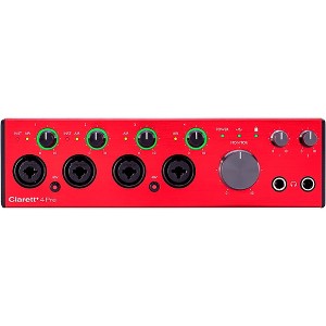 Focusrite Clarett+ 4Pre USB Audio Interface - 1 of 4