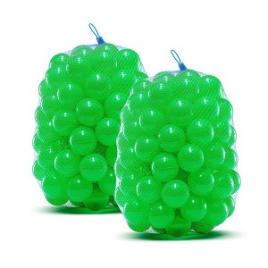 Upper Bounce Crush Proof Soft Plastic Trampoline Pit Balls - Kids Ball Set for Trampolines, Play Room, Tent, Pool Bath - 1 of 4