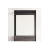 HomeStock Monica Wood Walk-in Closet with Three Drawers and One Shelf in Rustic Gray - 2 of 4