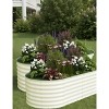 2 Pcs Raised Garden Beds Outdoor 6x3x2ft - Galvanized Steel Planter Box for Vegetables, Flowers, Rust-Resistant Garden Box - 2 of 4