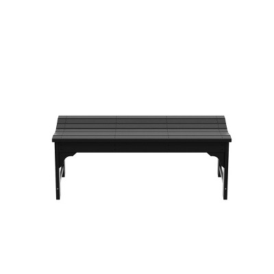 WestinTrends  Backless All-Weather Outdoor Bench for Patio Garden
