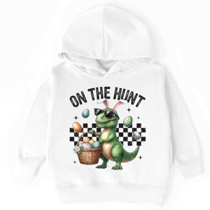 The Juniper Shop On The Hunt Dino Toddler Hoodie - 1 of 4