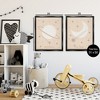 Stupell Industries Minimal Saturn & Moon 2pc Floating Frame Art Set, Black, 25" x 31" - 3 of 4