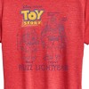 Women's - Disney - Buzz Sketches Short Sleeve Graphic T-Shirt - 2 of 4