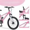 Infurnic Bicycles, 20 Inch Mountain Bike for Kids, Mountain Bike with Single Speed, Pink, 54.33"*22.44"*32.46" - 3 of 4