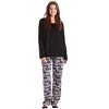 Just Love Ultra-Soft Womens Pajama Pant Set with Nightgown & Matching Socks  Luxurious Sleepwear - 2 of 4