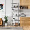 Dolonm 6-Tier Corner Shelf Rack  Heavy Duty, Adjustable NSF Metal Storage , Free Standing Corner Storage Display Chrome Rac ,for Bathroom/Kitchen - 3 of 4