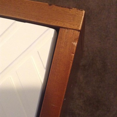 Touraco Accent Table Brown/white 