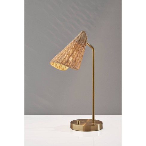 Cove Table Lamp Antique Brass - Adesso : Target