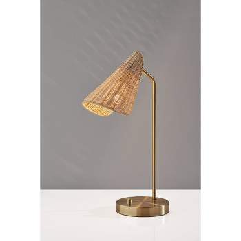 Cove Table Lamp Antique Brass - Adesso
