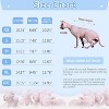 Sphynx Hairless Cats Shirt Pullover Kitten Clothes with Cute Flounced Sleeves, Sphynx Outfit Vest, Breathable Cat Wear Sweater Jumpsuit - 2 of 4