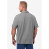 KingSize Men's Big & Tall Lightweight Stretch Mesh Pique Polo - 3 of 4