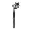 Slickblue Light Black Stainless Steel Ring, Clear CZ Center, Women’s Engagement Ring, Round Style, Sizes 5-10 - 4 of 4