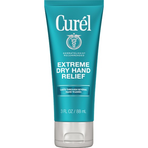 Curel Extreme Dry Hand Hand Relief Cream, Long Lasting Relief After Washing Hands, Travel Size Lotion - 3 fl oz - image 1 of 4