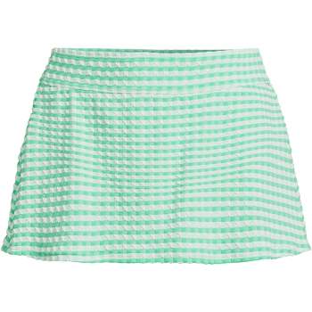 Lands' End Women's Chlorine Resistant Mini Swim Skirt Swim Bottoms