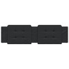 vidaXL Black 72" Faux Leather Headboard Cushion - Upholstered Hanging Pillow for Bedroom Comfort - 4 of 4