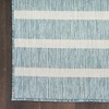 Nourison Positano Modern Stripes Flatweave Outdoor Rug - 4 of 4