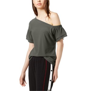 bar III Womens Tiered One Shoulder Blouse - 1 of 1