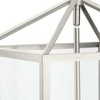 Progress Lighting Hillcrest 4-Light Foyer Light, Brushed Nickel, Clear Beveled Glass Panels, Steel Material - 3 of 3