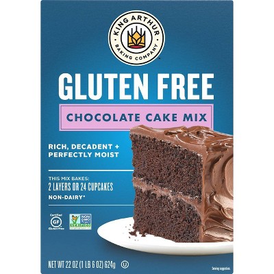 King Arthur Gluten Free Chocolate Cake Mix - 22oz
